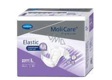 MoliCare Premium Elastic L 110-150 cm 8 drops adhesive diapers for medium to severe incontinence 24 pieces