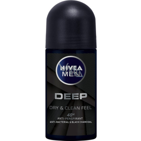Nivea Men Deep 50 ml deodorant antiperspirant roll-on
