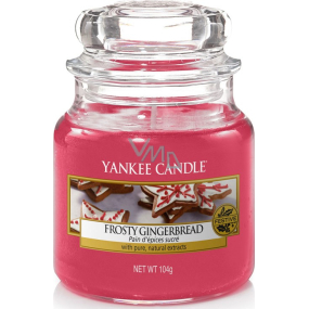 Yankee Candle Frosty Gingerbread - Gingerbread with icing scented candle Classic small glass 104 g