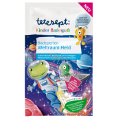 Tetesept Cosmonaut Bath Pearls amazing water color, effect with glitter and cracking for children 80 g