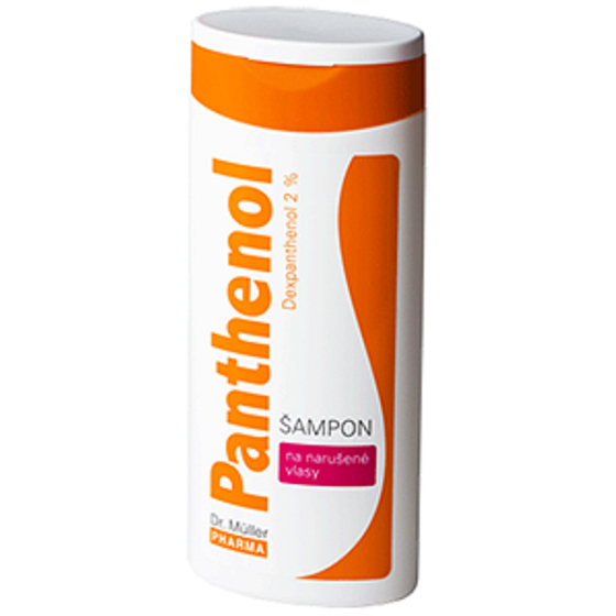 Dr. Müller Panthenol 2% Shampoo for Damaged Hair with Dexpanthenol 250 ml