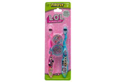 L.O.L. Surprise! soft toothbrush with cap for children 3+ 2 pieces