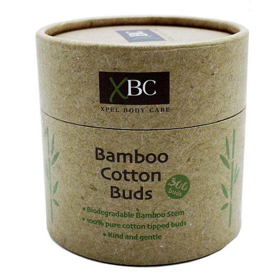 Xbc Bamboo Eco hygienic bamboo sticks with a head made of 100% pure cotton 300 pieces