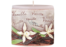Candles Vanilla Vanilla scented candle ellipse 110 x 45 x 110 mm