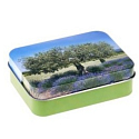 Esprit Provence Olive tree toilet soap 60 g + lavender scented bag + tin box, cosmetic set