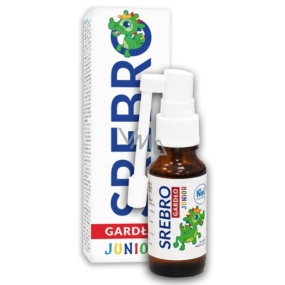 Nelfarma Junior Throat Colloidal silver throat for bacterial and viral infections of the nasal cavities 20 ml oral spray
