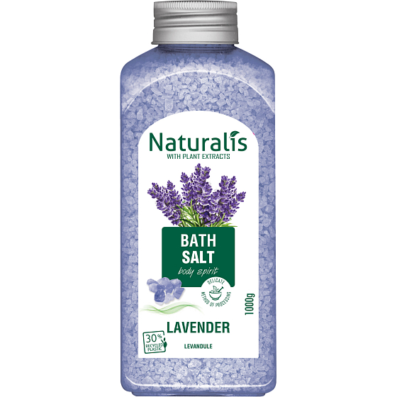 Naturalis Lavender bath salt with the scent of lavender 1000 g