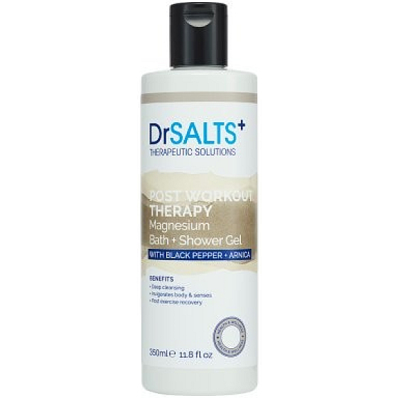 Dr. Salts Post Workout Therapy Bath and Shower Gel 350 ml