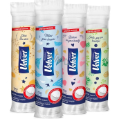 Velvet Natural Comfort cotton make-up tampons round 120 pieces