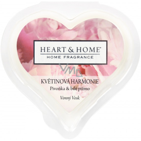 Heart & Home Floral harmony Soy natural scented wax 26 g