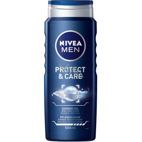 Nivea Men Protect & Care shower gel for body, face and hair 500 ml