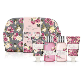 Baylis & Harding Rose, Poppy and Vanilla hair shampoo 100 ml + hand and body lotion 100 ml + shower cream 50 ml + hair conditioner 50 ml + cosmetic bag, cosmetic set for women