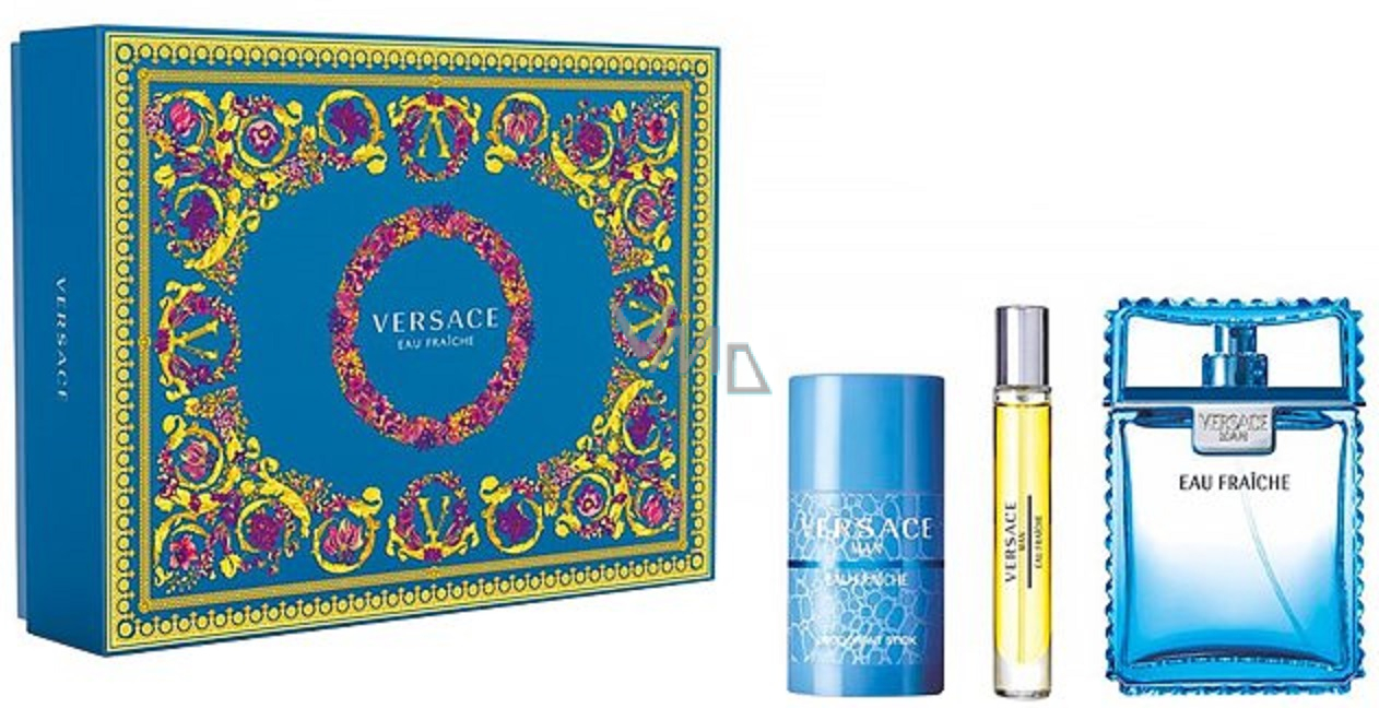 Versace Eau Fraiche Man eau de toilette 100 ml + deodorant stick 75 ml