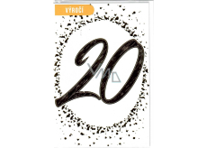 Nekupto 20 years anniversary card 115 x 170 mm