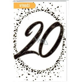 Nekupto 20 years anniversary card 115 x 170 mm