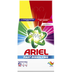 Ariel Fast Dissolving Color washing powder for coloured laundry 45 doses 2,47 kg