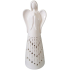 Decoration Angel porcelain stars with LED lighting 32,5 cm