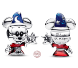 Charm Sterling silver 925 Disney Mickey the Sorcerer's Apprentice, bead for Christmas bracelet