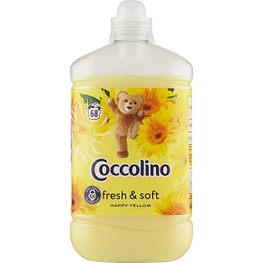 Coccolino fabric softener Happy Yellow, 68 washes, 1.7 l