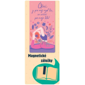 Albi Magnetic bookmark for the book Reading is my exercise 8,7 x 4,4 cm