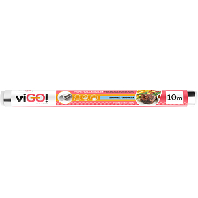 viGO aluminum foil 9µ, width 29 cm, length 10 m