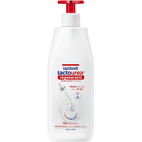 Lactovit regenerating body milk lactourea, 400 ml