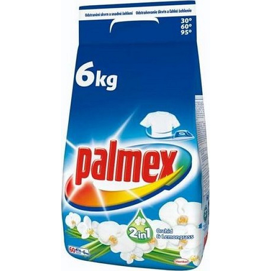 Palmex Orchid & Lemongrass washing powder 60 doses of 6 kg