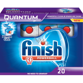 Calgonit Finish Quantum Regular 20 dishwasher tablets