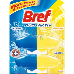 Bref Duo Aktiv Lemon liquid toilet block refill 2 x 50 ml