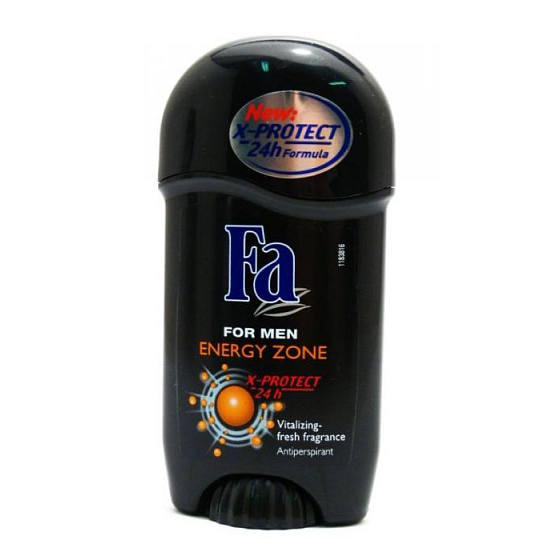 Fa Men 3D Energy Zone antiperspirant deodorant stick for men 50 ml