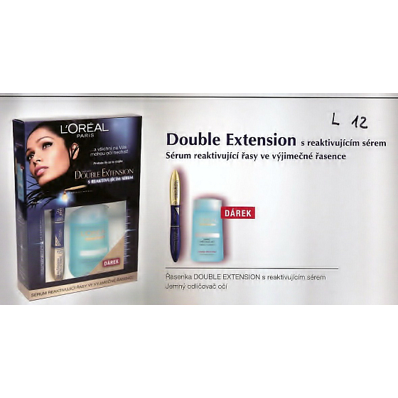 Loreal Paris Double Extension with reactivating serum, cosmetic set
