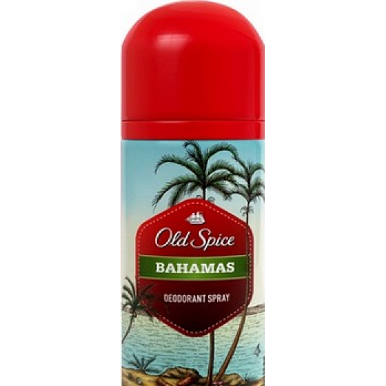 Old Spice Bahamas deodorant spray for men 125 ml