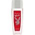 Playboy Play It Rock perfumed deodorant glass for women 75 ml