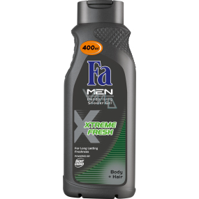 Fa Men Xtreme Fresh shower gel for body and hair 400 ml