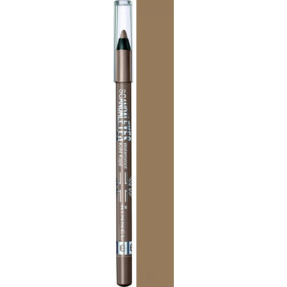 Rimmel London Scandaleyes waterproof eyeliner 004 Taupe 1.2 g