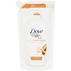 Dove Purely Pampering Shea butter and vanilla liquid soap refill 500 ml