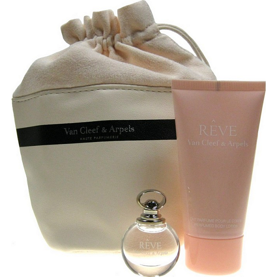 Van Cleef & Arpels Reve perfumed water 4.5 ml + body lotion 50 ml, gift set