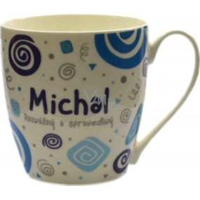 Nekupto Twister mug named Michal blue 0.4 liters