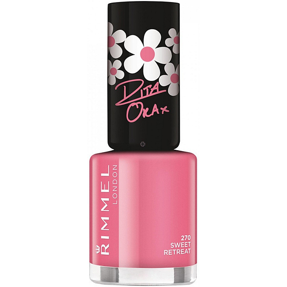 Rimmel London 60 Seconds Nail Polish by Rita Ora nail polish 270 Sweet Retreat 8 ml