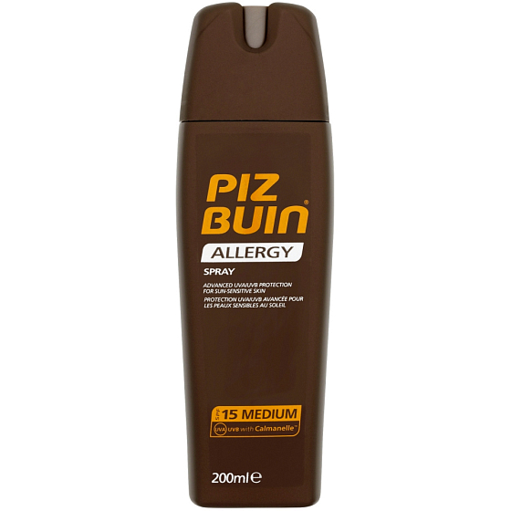 Piz Buin Allergy SPF15 suntan lotion spray 200 ml