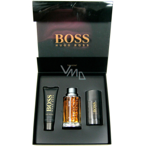 Hugo Boss Boss The Scent for Men eau de toilette 100 ml + deodorant stick 75 ml + shower gel 50 ml, gift set