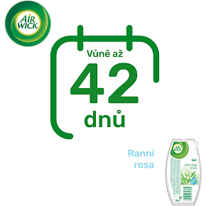 Air Wick Morning Dew Gel Air Freshener, 150 g