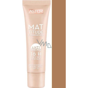Astor Mattitude Foundation Anti Shine 16h Shine Control Makeup 400 Amber 30ml