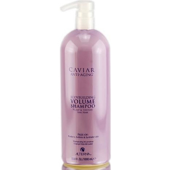 Alterna Caviar Volume Bodybuilding caviar shampoo for permanent hair volume 1000 ml Maxi