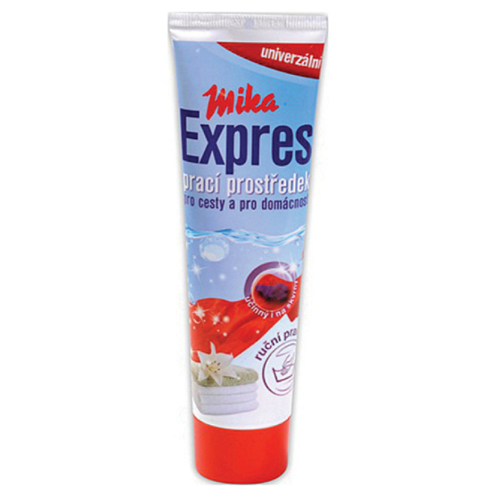 Mika Expres universal travel detergent in a 100 ml tube