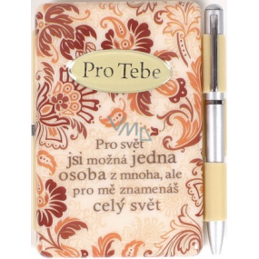 Albi Notebook with pen For You 100 x 80 x 20 mm