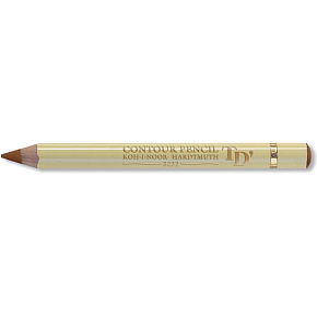 Koh-i-noor contour pencil, brown, packaging 12 pcs