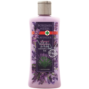 Bohemia Gifts Lavender hair balm for easy combing and higher gloss 250 ml
