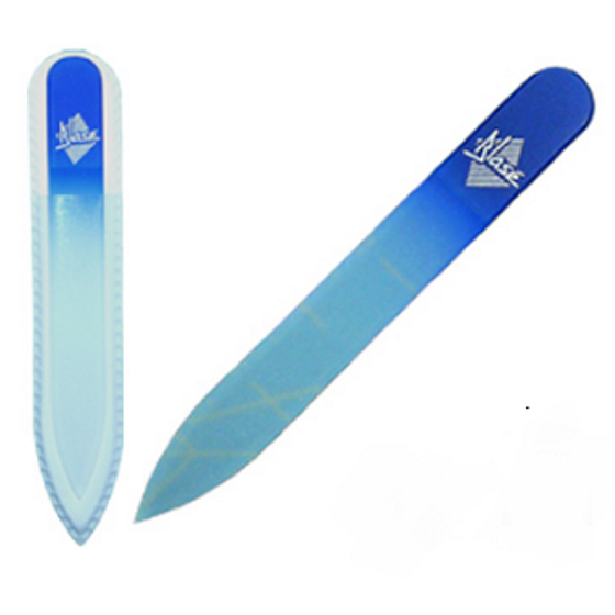 Blasé Blue G File glass blue 9 cm