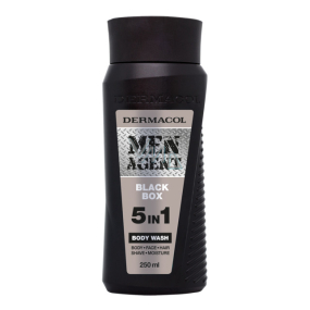 Dermacol Men Agent 5 in 1 Black Box shower gel 250 ml